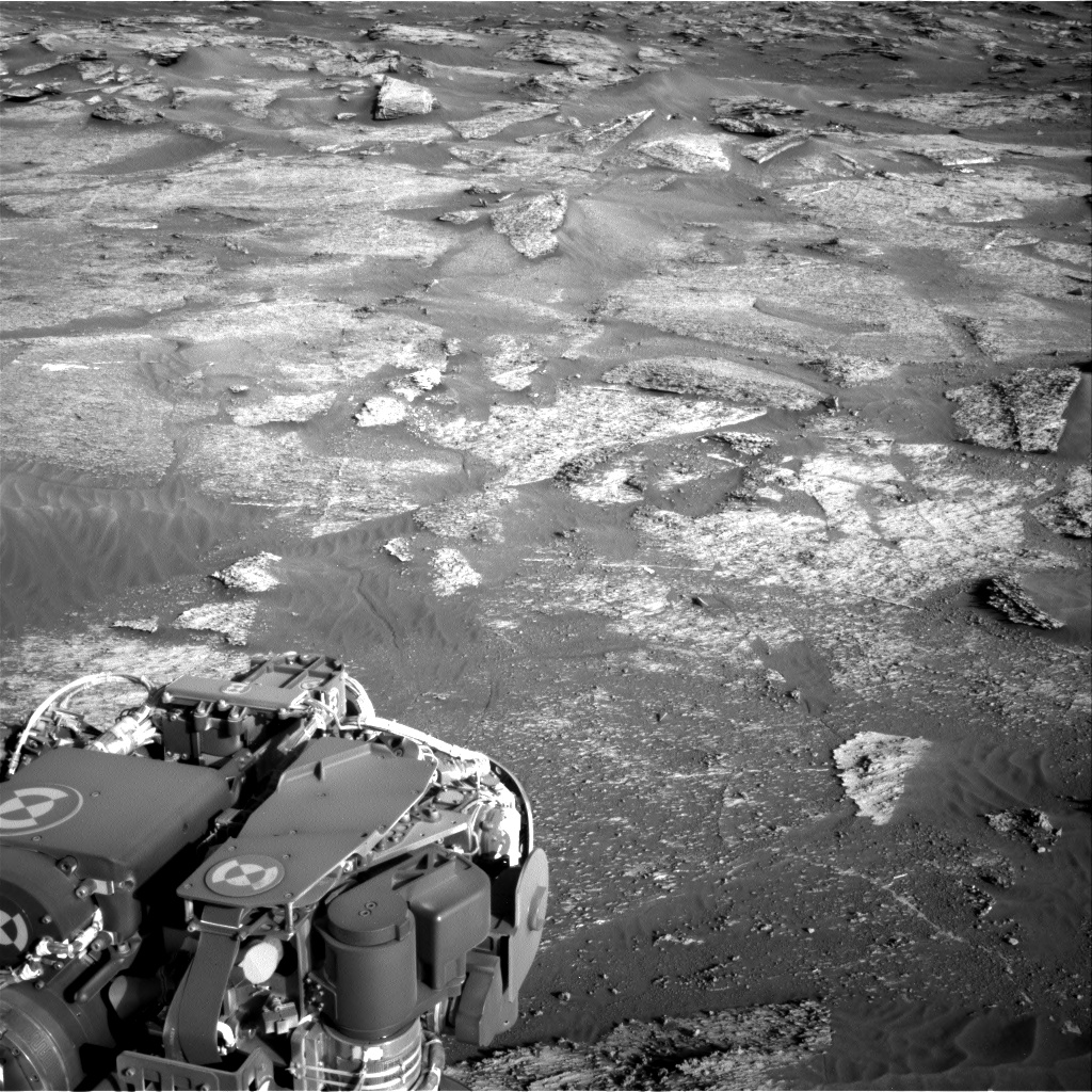 Nasa's Mars rover Curiosity acquired this image using its Right Navigation Camera on Sol 3190, at drive 0, site number 90