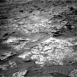 Nasa's Mars rover Curiosity acquired this image using its Left Navigation Camera on Sol 3192, at drive 0, site number 90