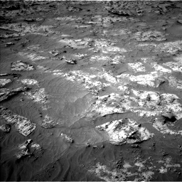 Nasa's Mars rover Curiosity acquired this image using its Left Navigation Camera on Sol 3192, at drive 126, site number 90