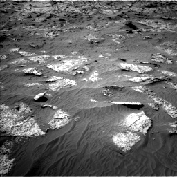 Nasa's Mars rover Curiosity acquired this image using its Left Navigation Camera on Sol 3192, at drive 144, site number 90