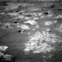 Nasa's Mars rover Curiosity acquired this image using its Left Navigation Camera on Sol 3192, at drive 180, site number 90