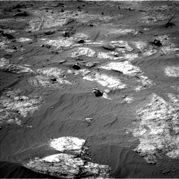 Nasa's Mars rover Curiosity acquired this image using its Left Navigation Camera on Sol 3192, at drive 192, site number 90