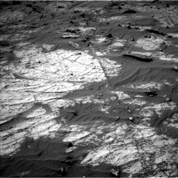 Nasa's Mars rover Curiosity acquired this image using its Left Navigation Camera on Sol 3192, at drive 222, site number 90