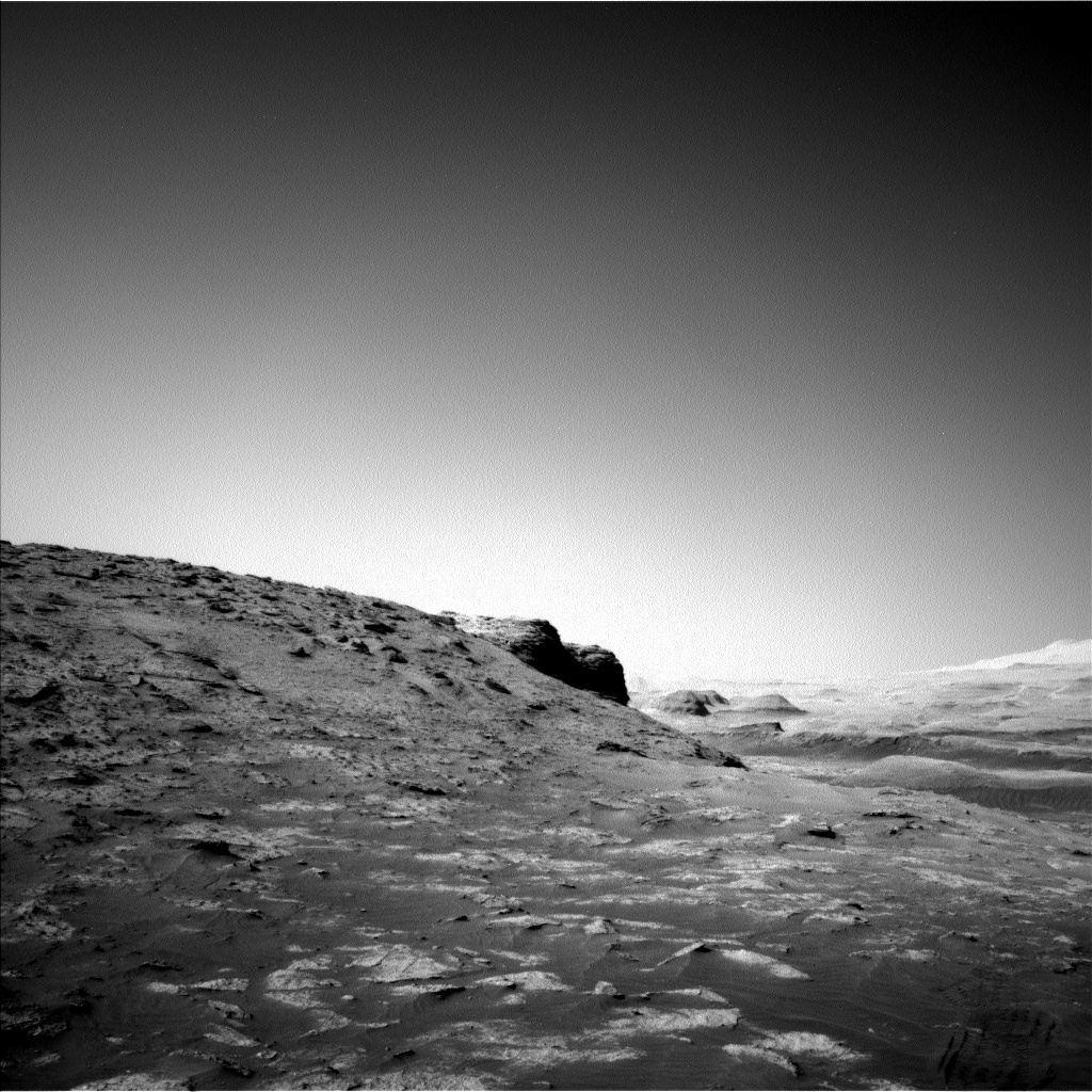 Nasa's Mars rover Curiosity acquired this image using its Left Navigation Camera on Sol 3192, at drive 232, site number 90