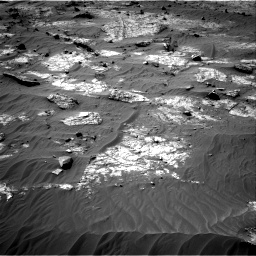 Nasa's Mars rover Curiosity acquired this image using its Right Navigation Camera on Sol 3192, at drive 204, site number 90