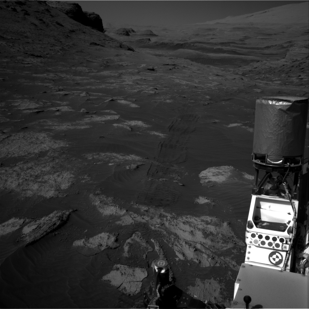 Nasa's Mars rover Curiosity acquired this image using its Right Navigation Camera on Sol 3192, at drive 232, site number 90