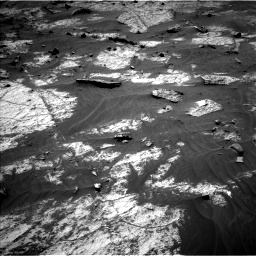 Nasa's Mars rover Curiosity acquired this image using its Left Navigation Camera on Sol 3195, at drive 232, site number 90
