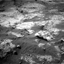 Nasa's Mars rover Curiosity acquired this image using its Left Navigation Camera on Sol 3195, at drive 292, site number 90