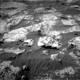Nasa's Mars rover Curiosity acquired this image using its Left Navigation Camera on Sol 3195, at drive 316, site number 90