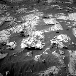 Nasa's Mars rover Curiosity acquired this image using its Left Navigation Camera on Sol 3195, at drive 322, site number 90