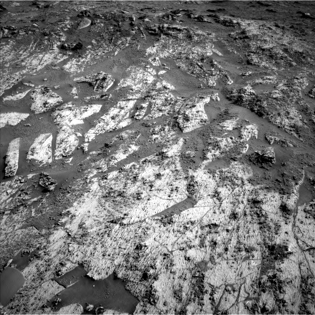 Nasa's Mars rover Curiosity acquired this image using its Left Navigation Camera on Sol 3195, at drive 424, site number 90
