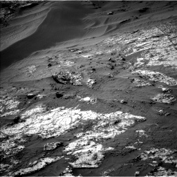 Nasa's Mars rover Curiosity acquired this image using its Left Navigation Camera on Sol 3195, at drive 436, site number 90
