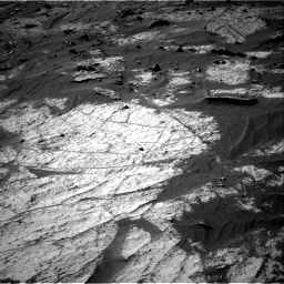 Nasa's Mars rover Curiosity acquired this image using its Right Navigation Camera on Sol 3195, at drive 262, site number 90