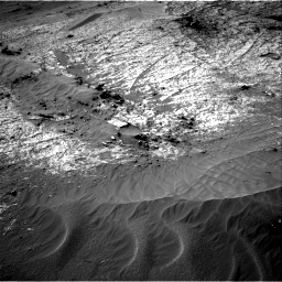 Nasa's Mars rover Curiosity acquired this image using its Right Navigation Camera on Sol 3195, at drive 400, site number 90