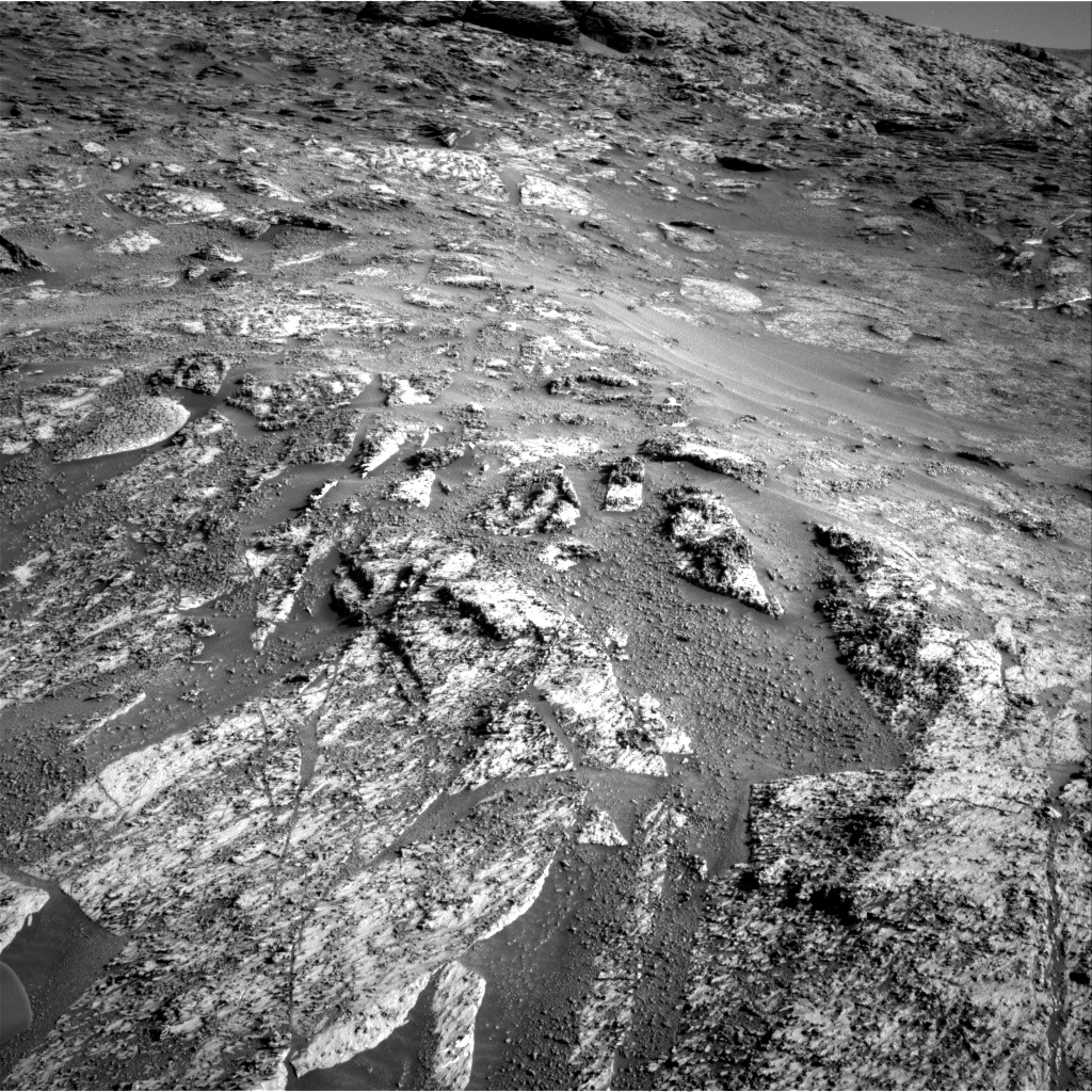 Nasa's Mars rover Curiosity acquired this image using its Right Navigation Camera on Sol 3195, at drive 460, site number 90