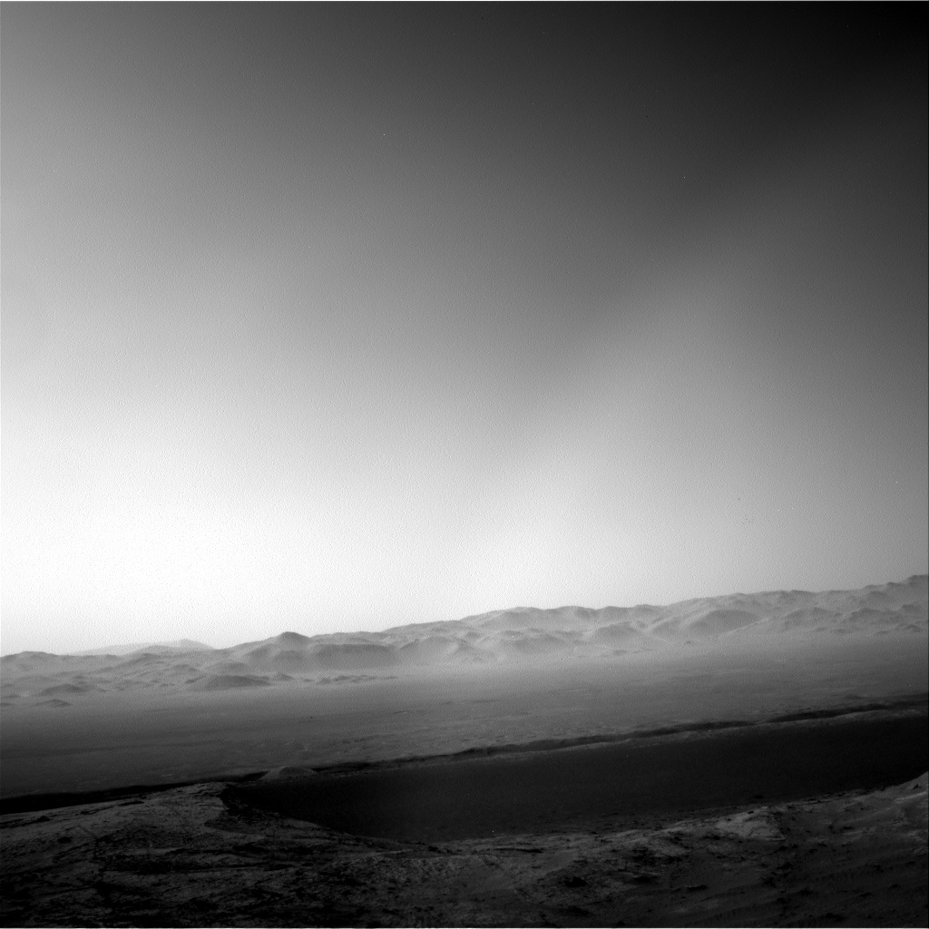 Nasa's Mars rover Curiosity acquired this image using its Right Navigation Camera on Sol 3195, at drive 460, site number 90