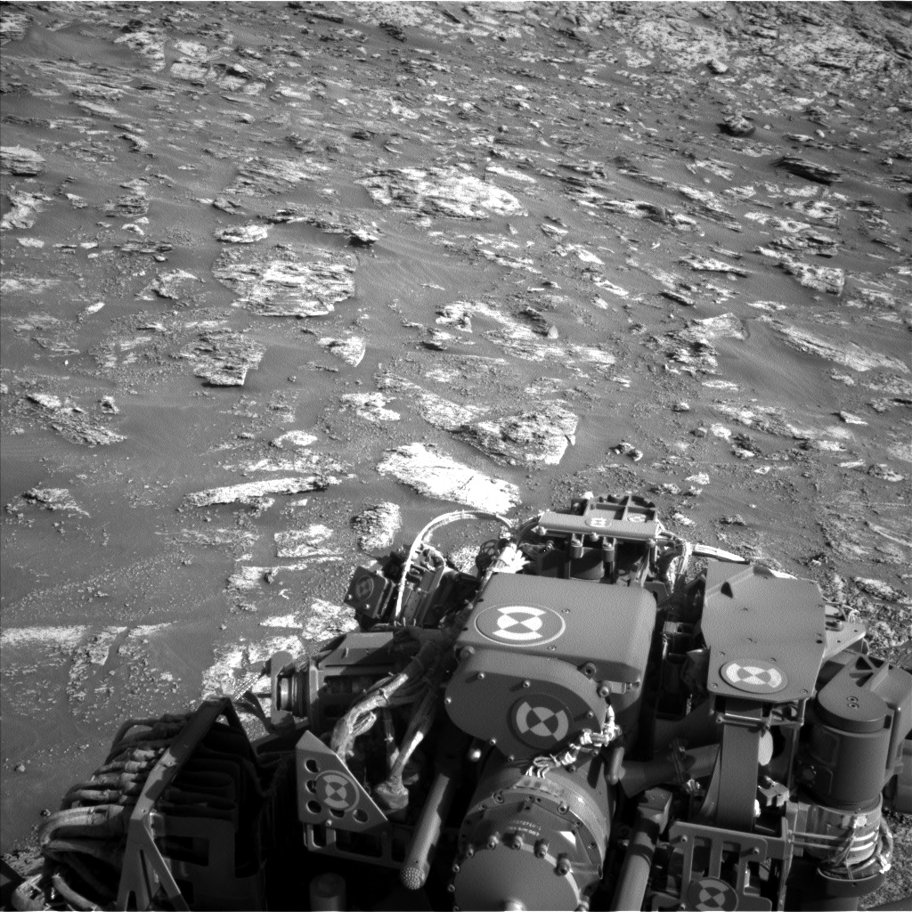 Nasa's Mars rover Curiosity acquired this image using its Left Navigation Camera on Sol 3197, at drive 772, site number 90