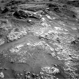 Nasa's Mars rover Curiosity acquired this image using its Right Navigation Camera on Sol 3197, at drive 598, site number 90