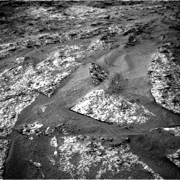 Nasa's Mars rover Curiosity acquired this image using its Right Navigation Camera on Sol 3197, at drive 598, site number 90