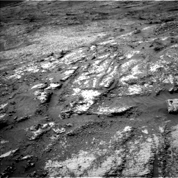 Nasa's Mars rover Curiosity acquired this image using its Left Navigation Camera on Sol 3199, at drive 772, site number 90