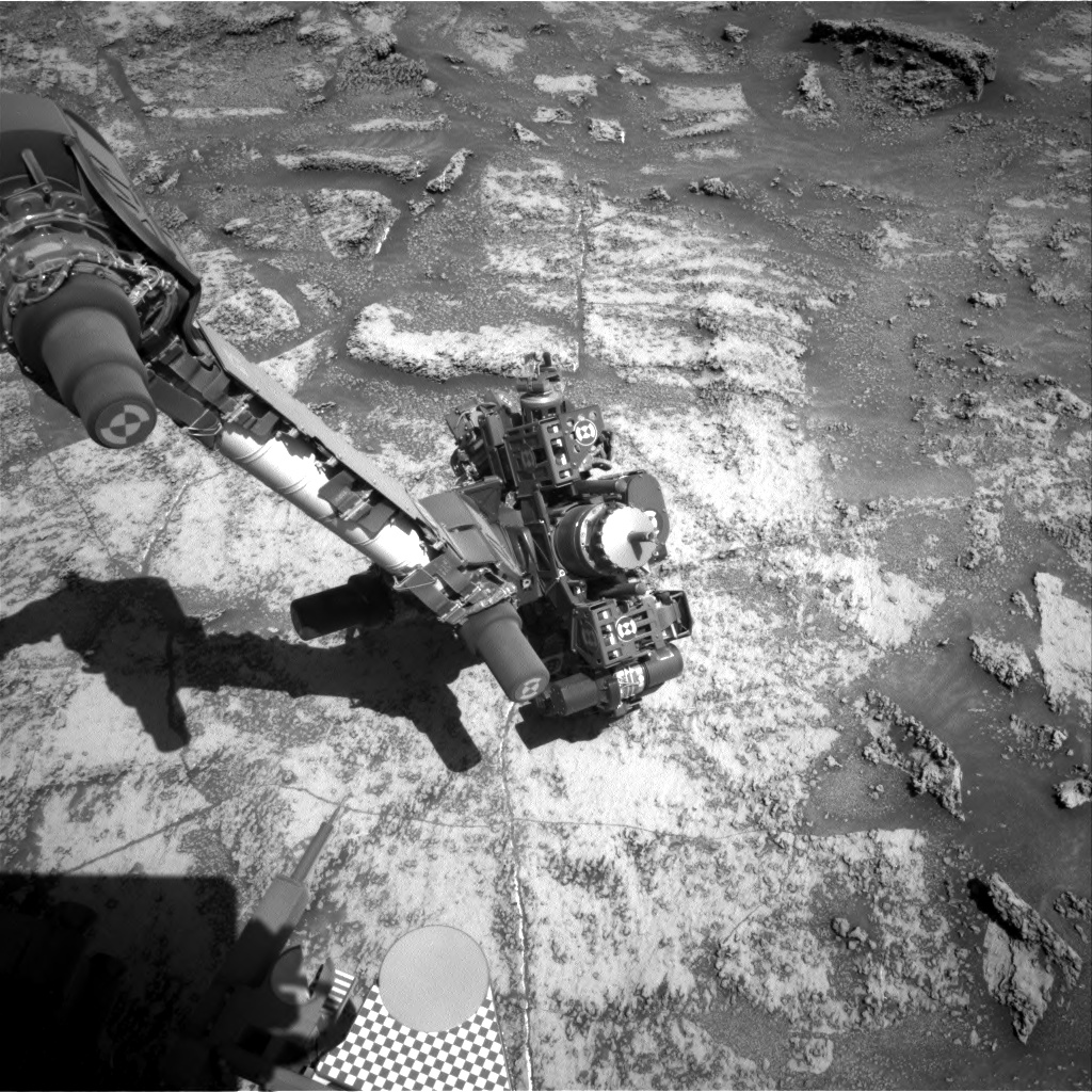 Nasa's Mars rover Curiosity acquired this image using its Right Navigation Camera on Sol 3199, at drive 772, site number 90