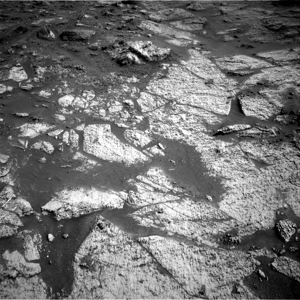 Nasa's Mars rover Curiosity acquired this image using its Right Navigation Camera on Sol 3199, at drive 856, site number 90