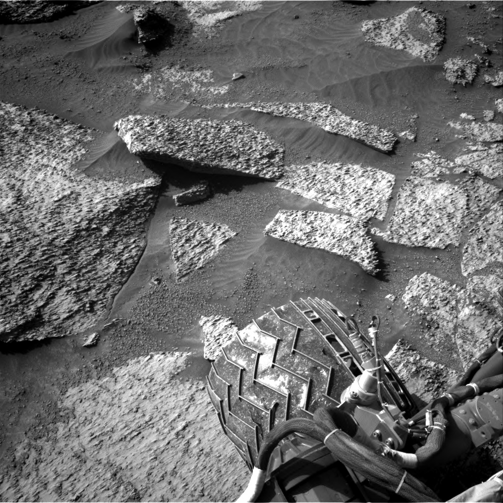 Nasa's Mars rover Curiosity acquired this image using its Right Navigation Camera on Sol 3199, at drive 892, site number 90