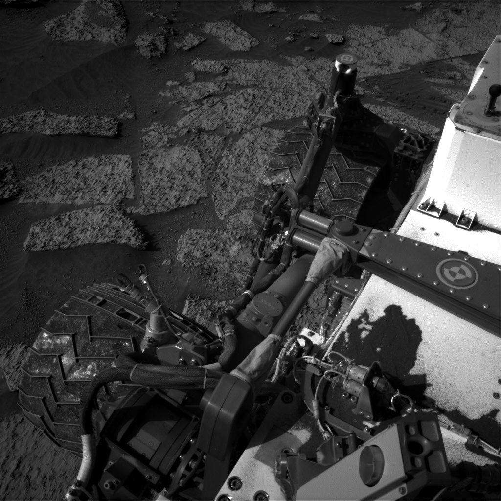Nasa's Mars rover Curiosity acquired this image using its Right Navigation Camera on Sol 3199, at drive 892, site number 90