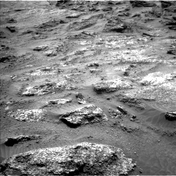 Nasa's Mars rover Curiosity acquired this image using its Left Navigation Camera on Sol 3202, at drive 952, site number 90