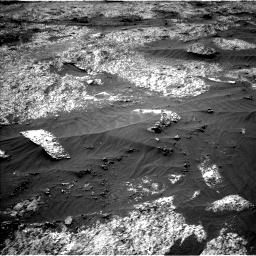 Nasa's Mars rover Curiosity acquired this image using its Left Navigation Camera on Sol 3202, at drive 1090, site number 90