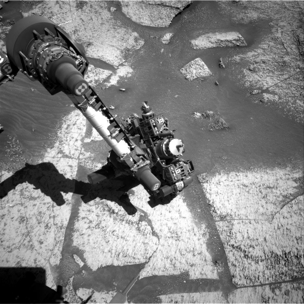 Nasa's Mars rover Curiosity acquired this image using its Right Navigation Camera on Sol 3202, at drive 892, site number 90