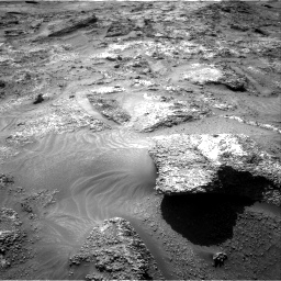 Nasa's Mars rover Curiosity acquired this image using its Right Navigation Camera on Sol 3202, at drive 904, site number 90