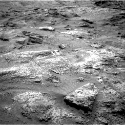 Nasa's Mars rover Curiosity acquired this image using its Right Navigation Camera on Sol 3202, at drive 988, site number 90