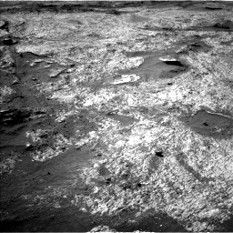 Nasa's Mars rover Curiosity acquired this image using its Left Navigation Camera on Sol 3203, at drive 1126, site number 90