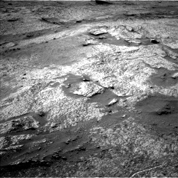 Nasa's Mars rover Curiosity acquired this image using its Left Navigation Camera on Sol 3203, at drive 1150, site number 90