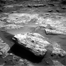 Nasa's Mars rover Curiosity acquired this image using its Left Navigation Camera on Sol 3203, at drive 1276, site number 90