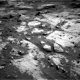 Nasa's Mars rover Curiosity acquired this image using its Left Navigation Camera on Sol 3203, at drive 1324, site number 90