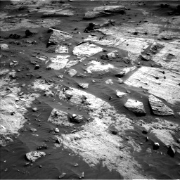 Nasa's Mars rover Curiosity acquired this image using its Left Navigation Camera on Sol 3203, at drive 1330, site number 90