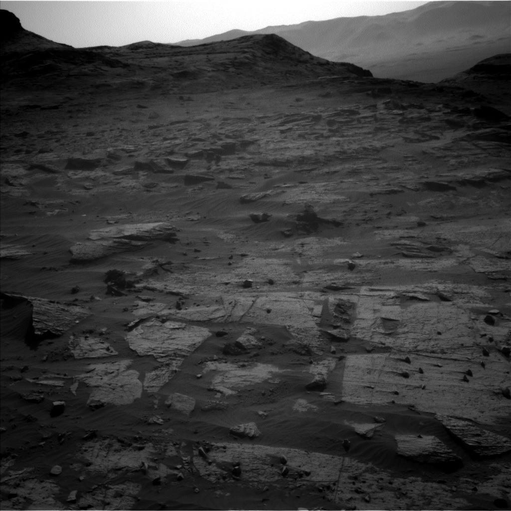 Nasa's Mars rover Curiosity acquired this image using its Left Navigation Camera on Sol 3203, at drive 1348, site number 90