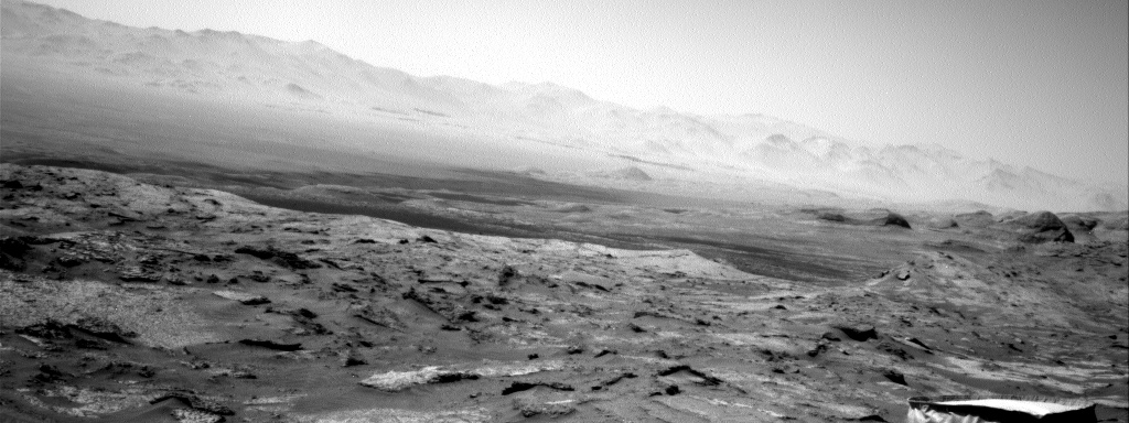 Nasa's Mars rover Curiosity acquired this image using its Right Navigation Camera on Sol 3203, at drive 1102, site number 90