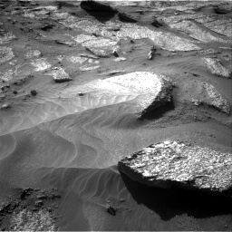 Nasa's Mars rover Curiosity acquired this image using its Right Navigation Camera on Sol 3203, at drive 1198, site number 90