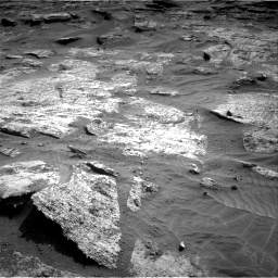 Nasa's Mars rover Curiosity acquired this image using its Right Navigation Camera on Sol 3203, at drive 1252, site number 90