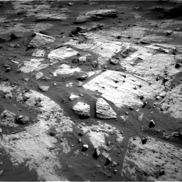 Nasa's Mars rover Curiosity acquired this image using its Right Navigation Camera on Sol 3203, at drive 1324, site number 90
