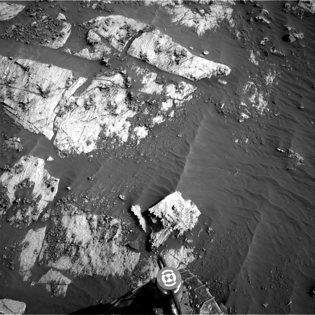 Nasa's Mars rover Curiosity acquired this image using its Right Navigation Camera on Sol 3203, at drive 1348, site number 90