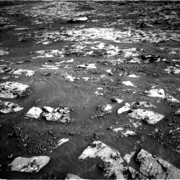 Nasa's Mars rover Curiosity acquired this image using its Left Navigation Camera on Sol 3204, at drive 1354, site number 90