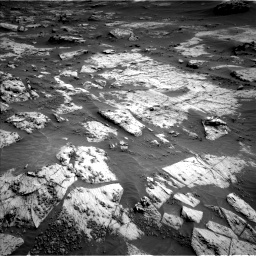 Nasa's Mars rover Curiosity acquired this image using its Left Navigation Camera on Sol 3204, at drive 1414, site number 90