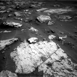 Nasa's Mars rover Curiosity acquired this image using its Left Navigation Camera on Sol 3204, at drive 1456, site number 90