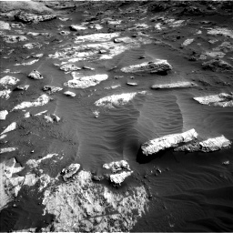 Nasa's Mars rover Curiosity acquired this image using its Left Navigation Camera on Sol 3204, at drive 1552, site number 90