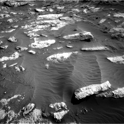 Nasa's Mars rover Curiosity acquired this image using its Left Navigation Camera on Sol 3204, at drive 1564, site number 90