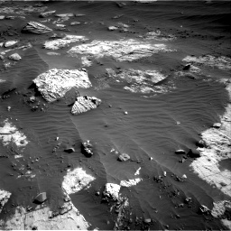 Nasa's Mars rover Curiosity acquired this image using its Right Navigation Camera on Sol 3204, at drive 1468, site number 90
